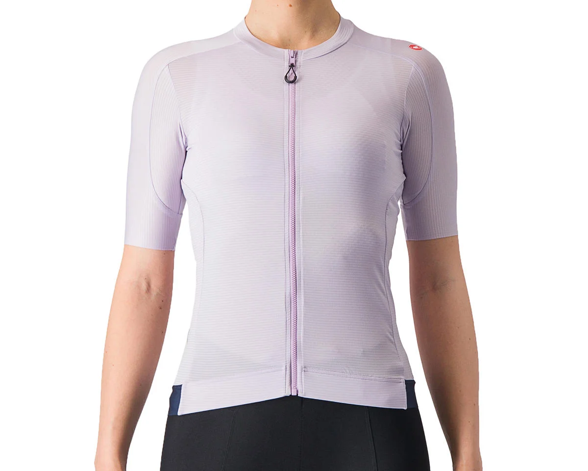 Castelli Women's Espresso Short Sleeve Jersey (Purple Mist/Dark Night Shade) (XL)